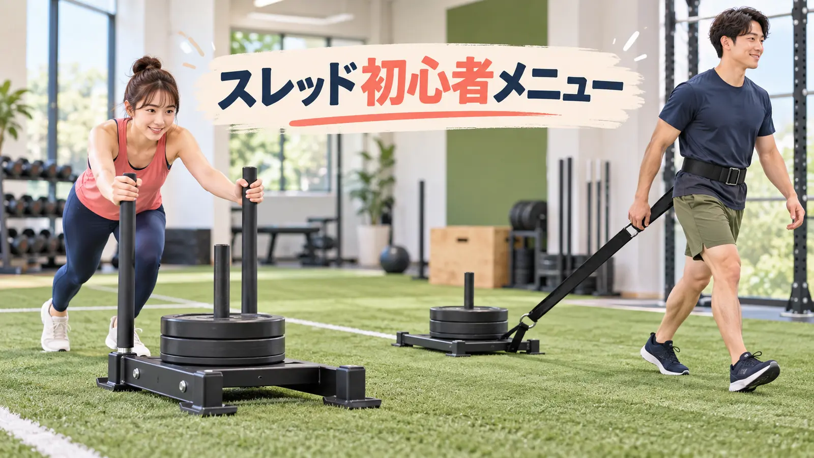 スレッドトレーニング初心者メニュー|種目順・距離・休憩の決め方