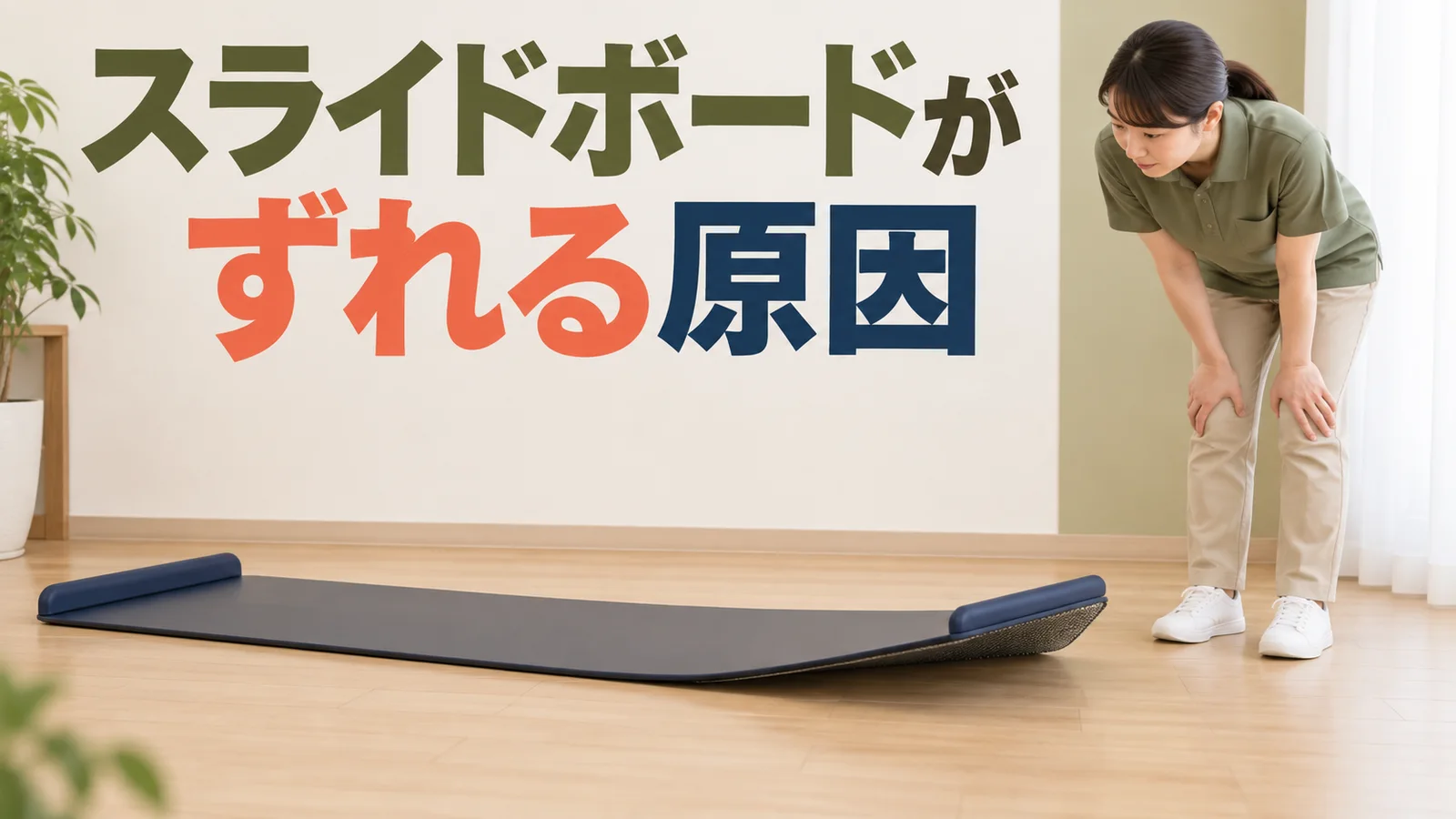 スライドボードがずれる原因 スライドボードがずれる原因と設置点検