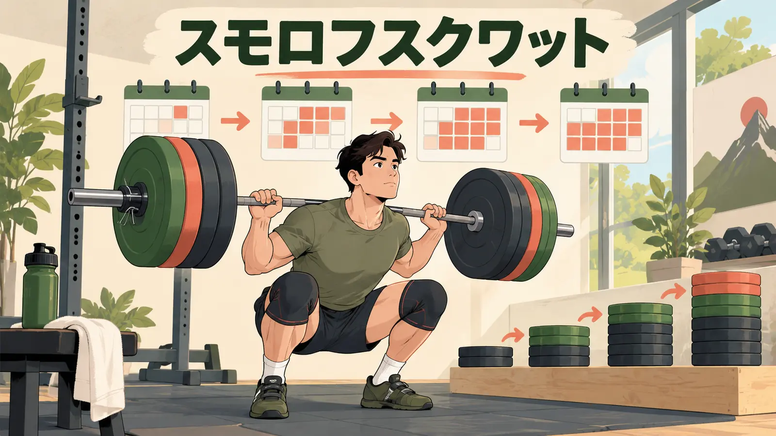スモロフスクワットプログラムとは?周期・重量・注意点