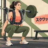 ハーネスを使うスクワット