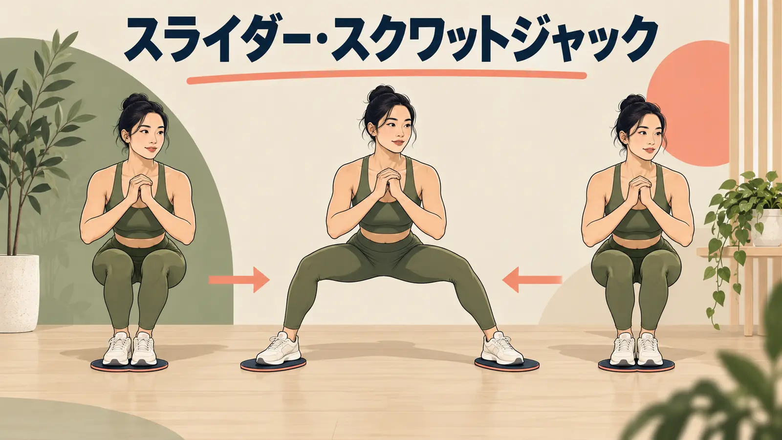 スライダー・スクワットジャックを解説するアイキャッチ画像