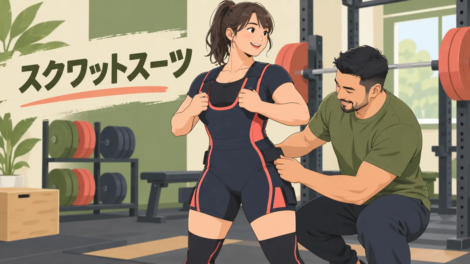 スクワットスーツとは?効果・サイズ・安全な着方