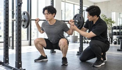 バーベルスクワットで手首が痛い原因は？握り方と担ぎ方を改善