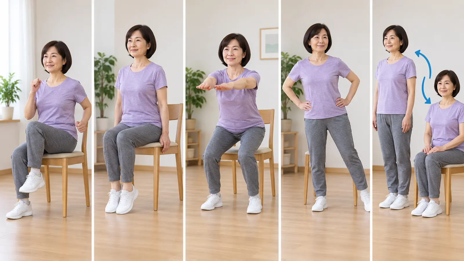 長く立っていられない人の筋トレの具体的な練習手順