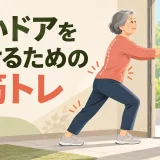 重いドアを開けるための筋トレ｜腕・背中・体幹を使う安全な方法
