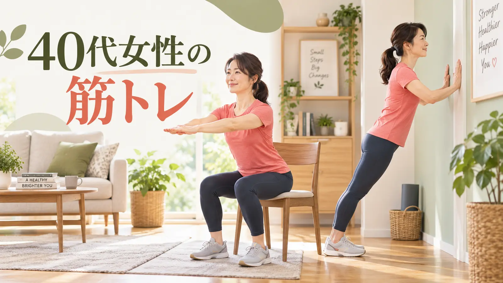 40代女性の筋トレメニューのアイキャッチ
