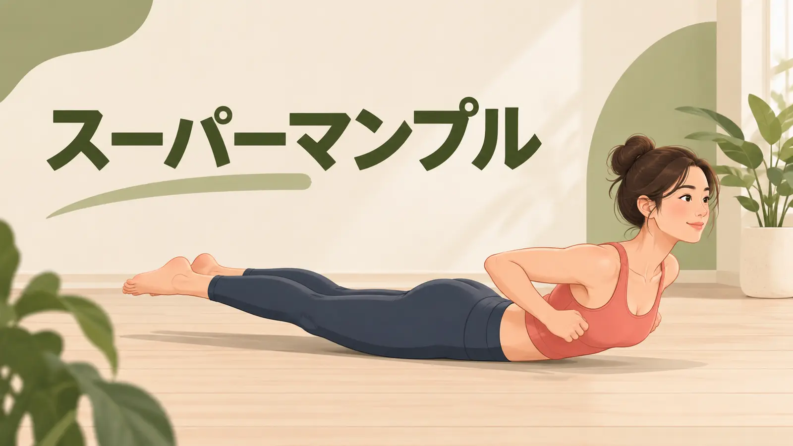 スーパーマンプルの正しいフォーム