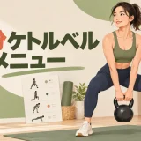 10分ケトルベルメニューの内容を表すアイキャッチイラスト