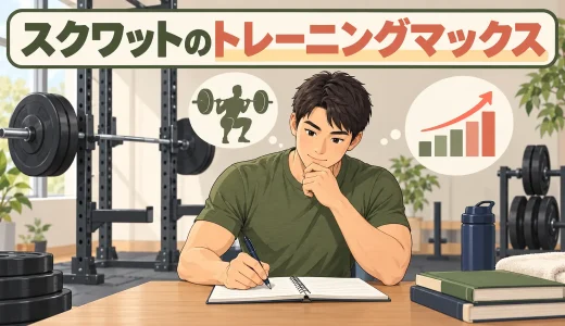 スクワットのトレーニングマックスとは？計算と重量設定の使い方