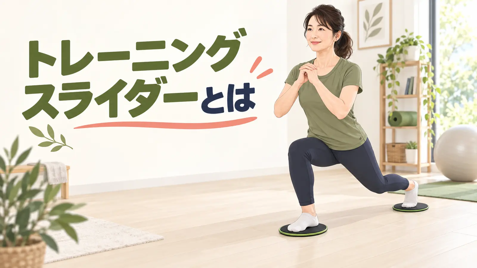 トレーニングスライダーの基本手順 トレーニングスライダーの基本手順