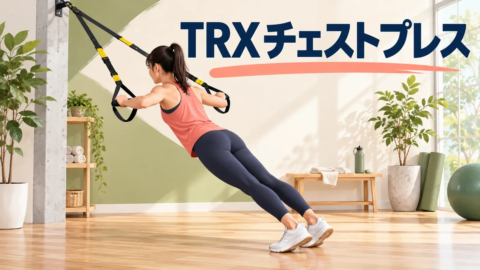 TRXチェストプレスのアイキャッチ