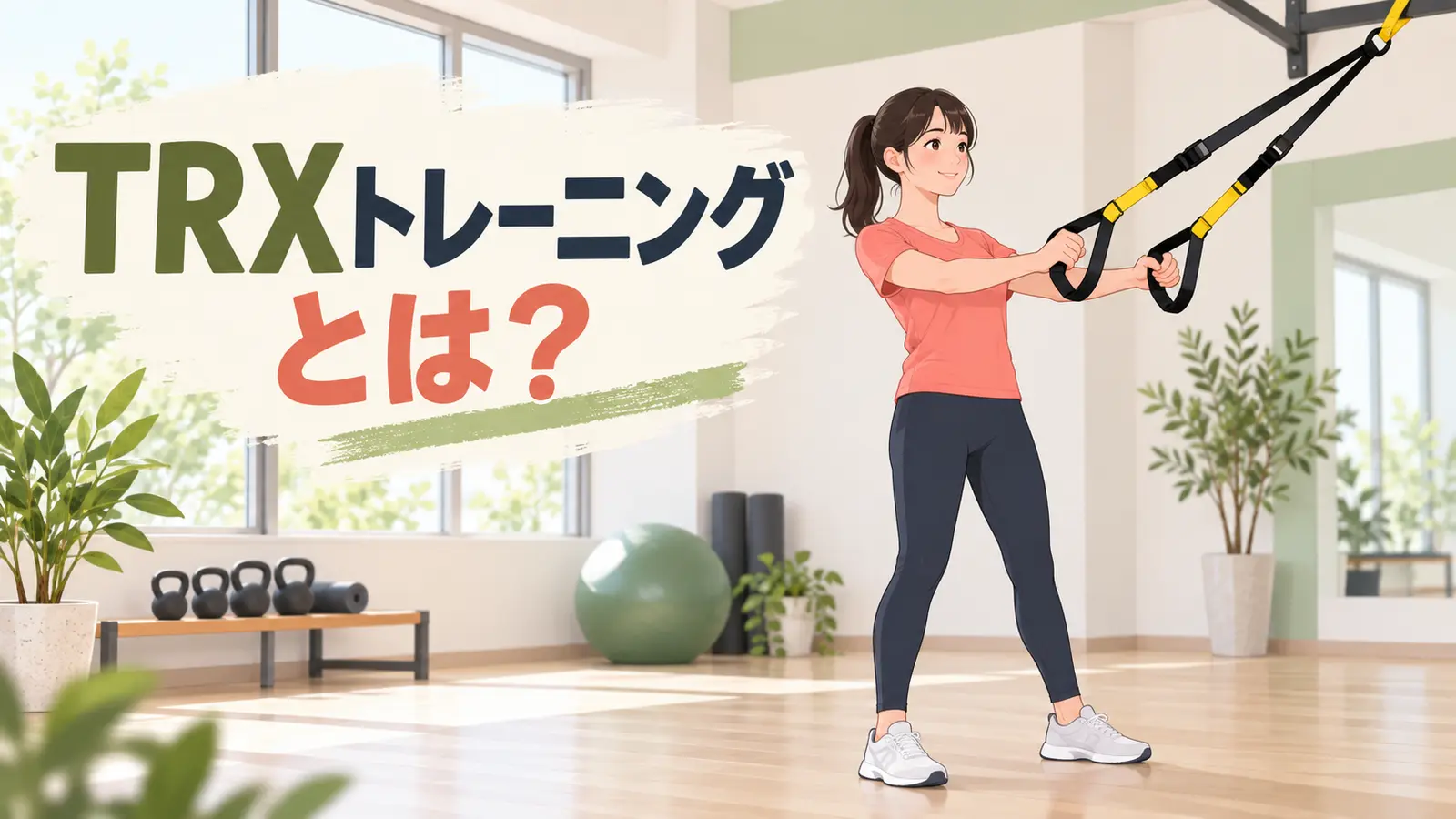 TRXトレーニングのアイキャッチ