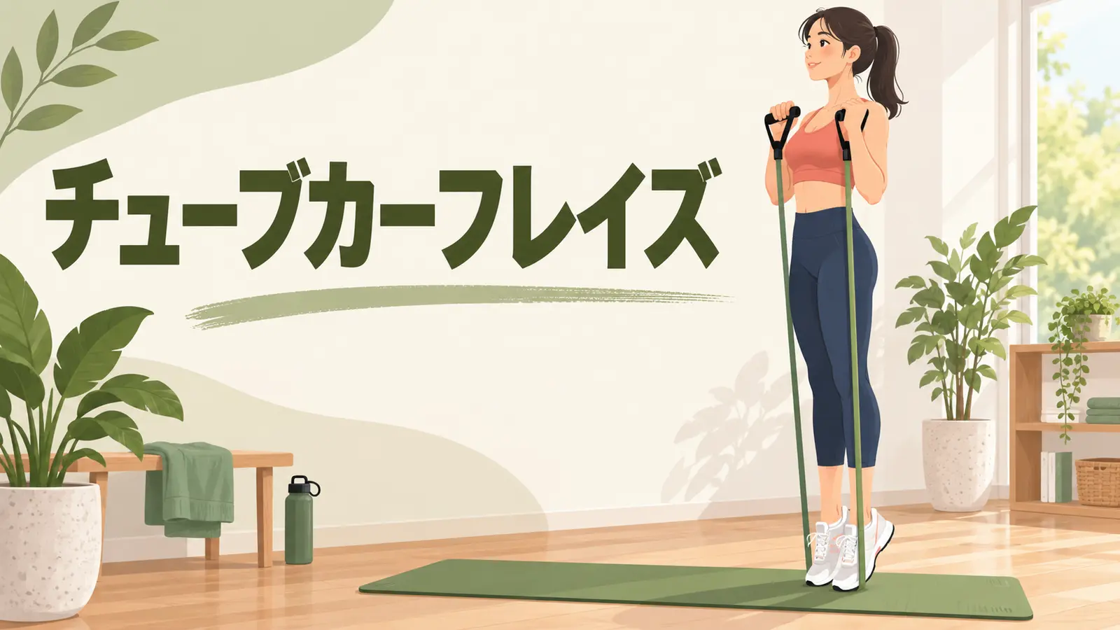 チューブカーフレイズのやり方を示すアイキャッチ