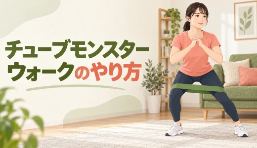チューブフロッグポンプのやり方｜足裏を合わせてお尻に効かせる