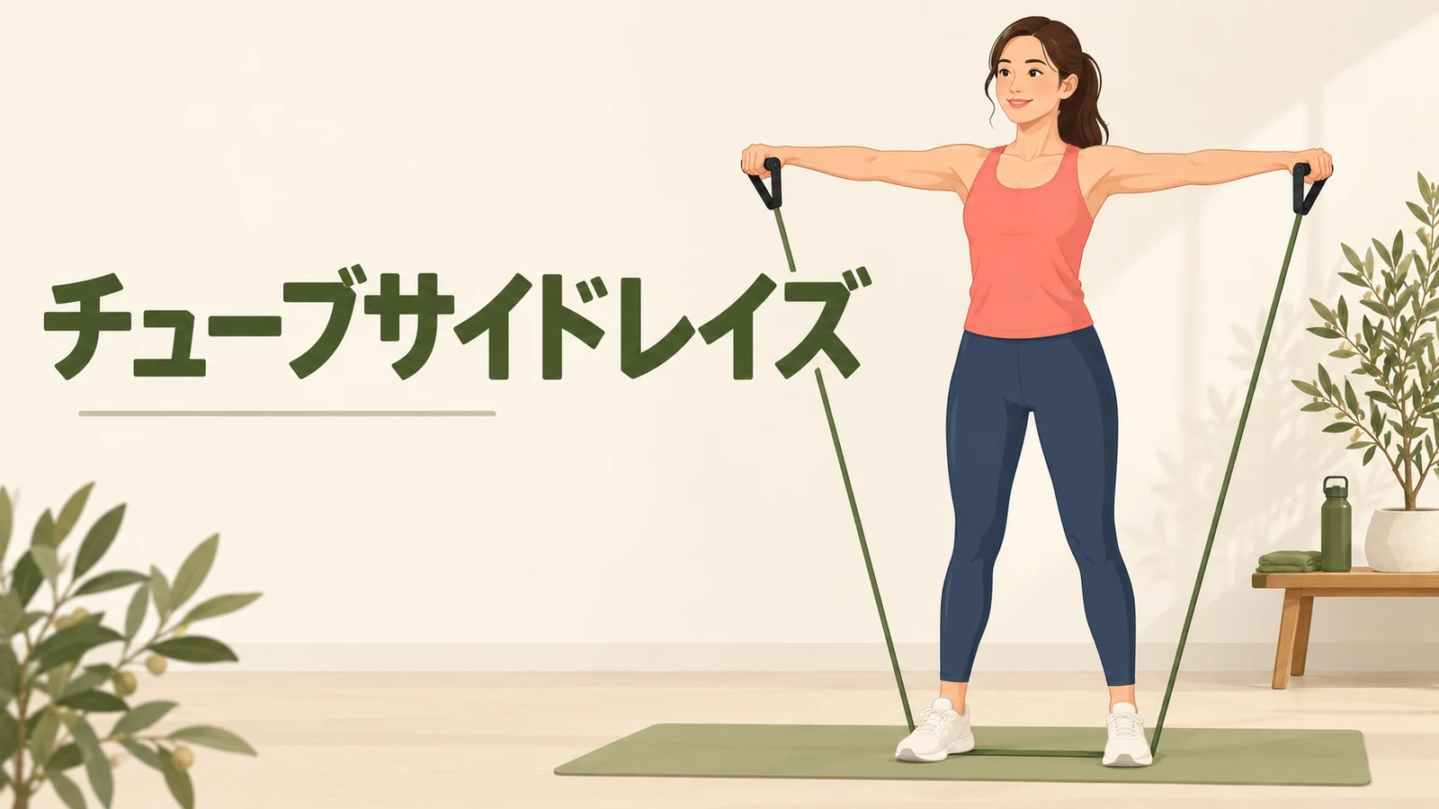 チューブサイドレイズのやり方を紹介するアイキャッチ