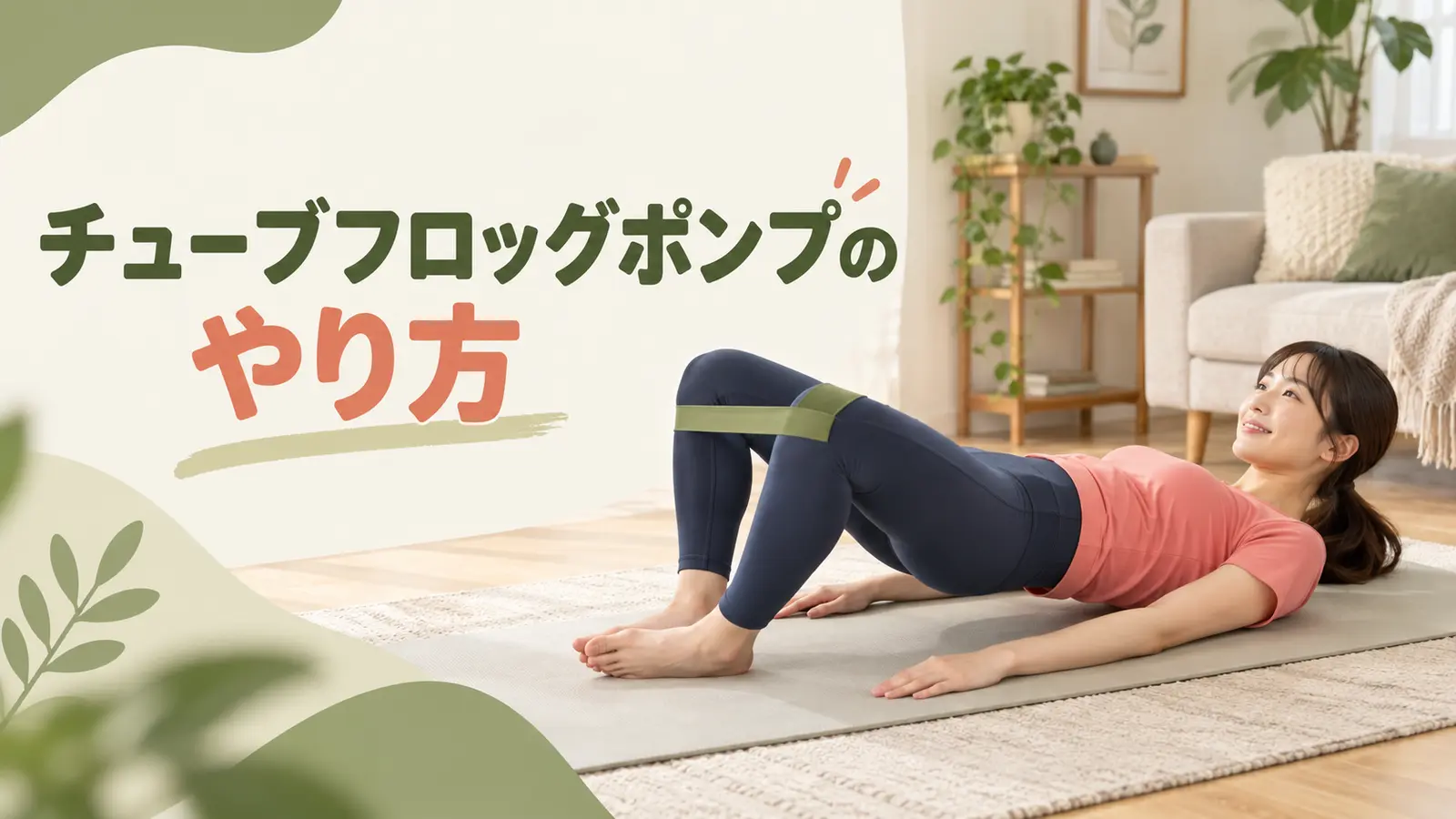チューブモンスターウォークのやり方を紹介するアイキャッチ