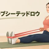 チューブシーテッドロウのやり方を紹介するアイキャッチ