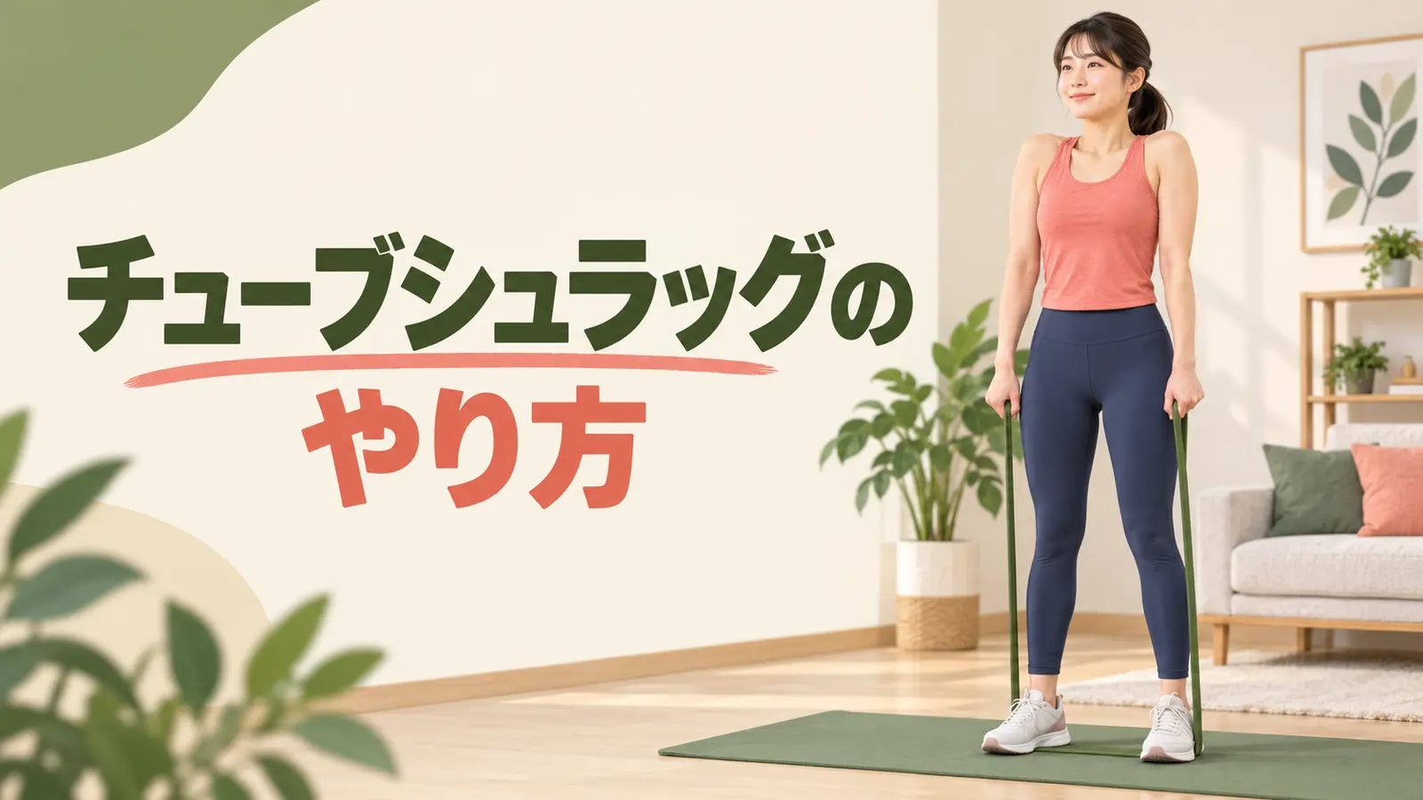 チューブシュラッグのやり方を紹介するアイキャッチ