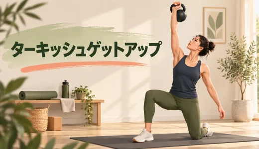 ターキッシュゲットアップのやり方｜7段階の手順と安全な練習法