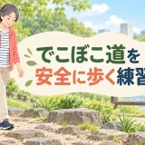 でこぼこ道を安全に歩くバランストレーニング｜足首・股関節・体幹の鍛え方