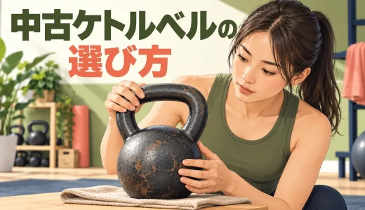 中古ケトルベルの選び方｜購入前に見る傷・さび・安全性