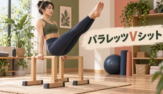 パラレッツVシットの練習方法｜Lシットから脚を高くする段階