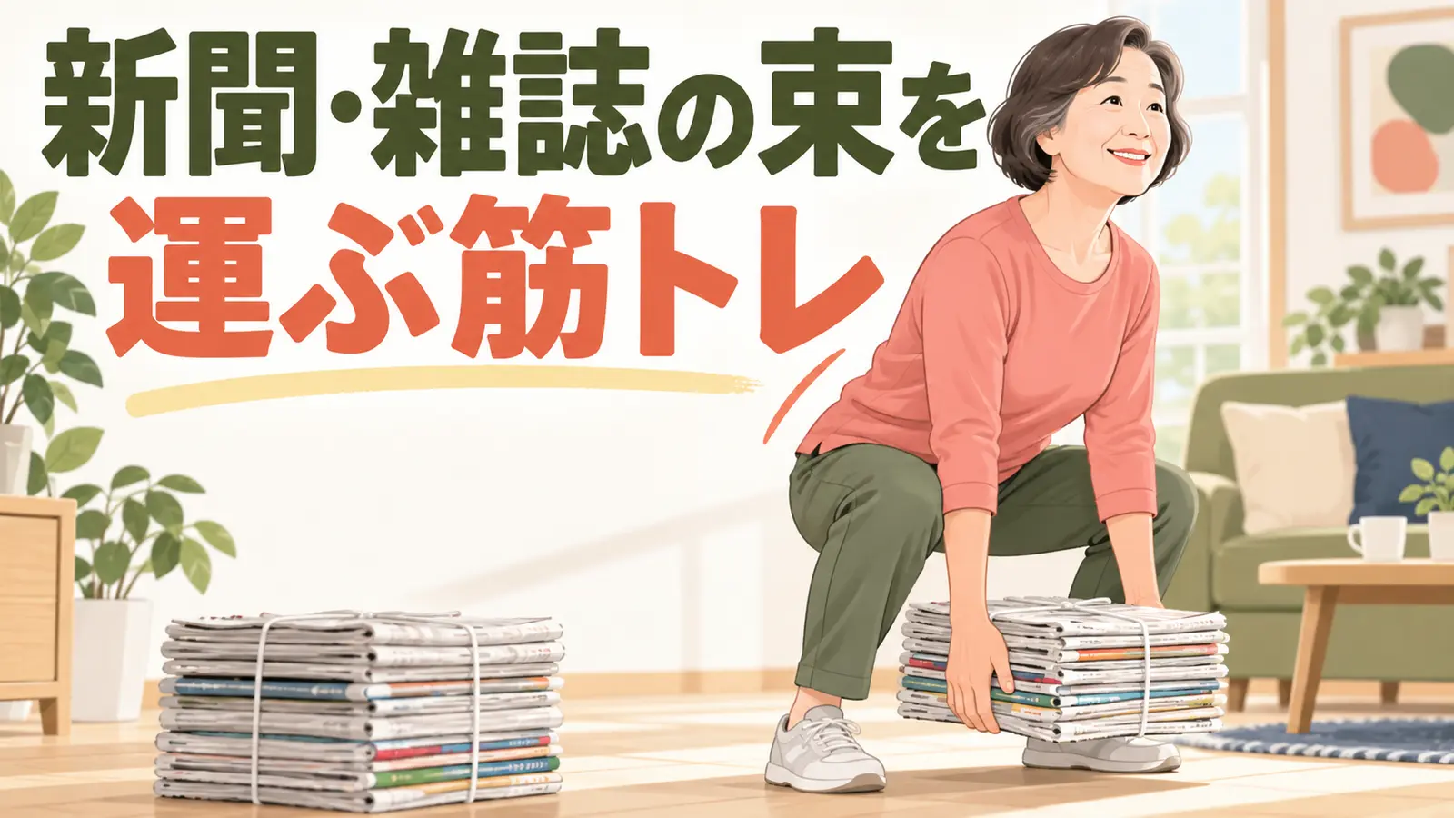 雪道を安全に歩くための運動のイメージ