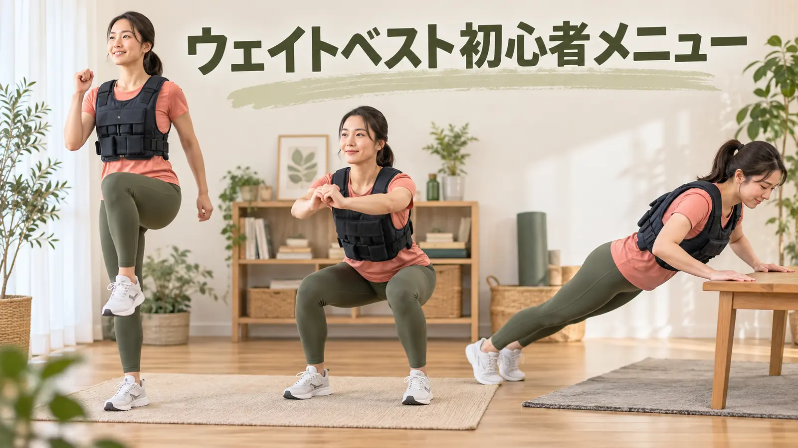 ウェイトベスト初心者メニュー