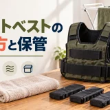 ウェイトベストの洗い方と保管