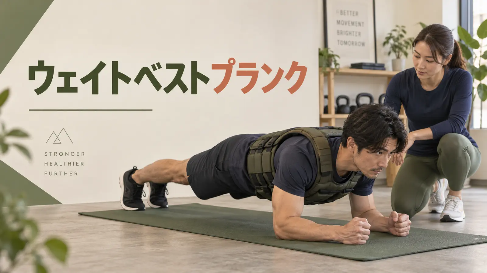 ウェイトベストプランク