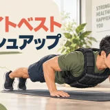ウェイトベストプッシュアップ