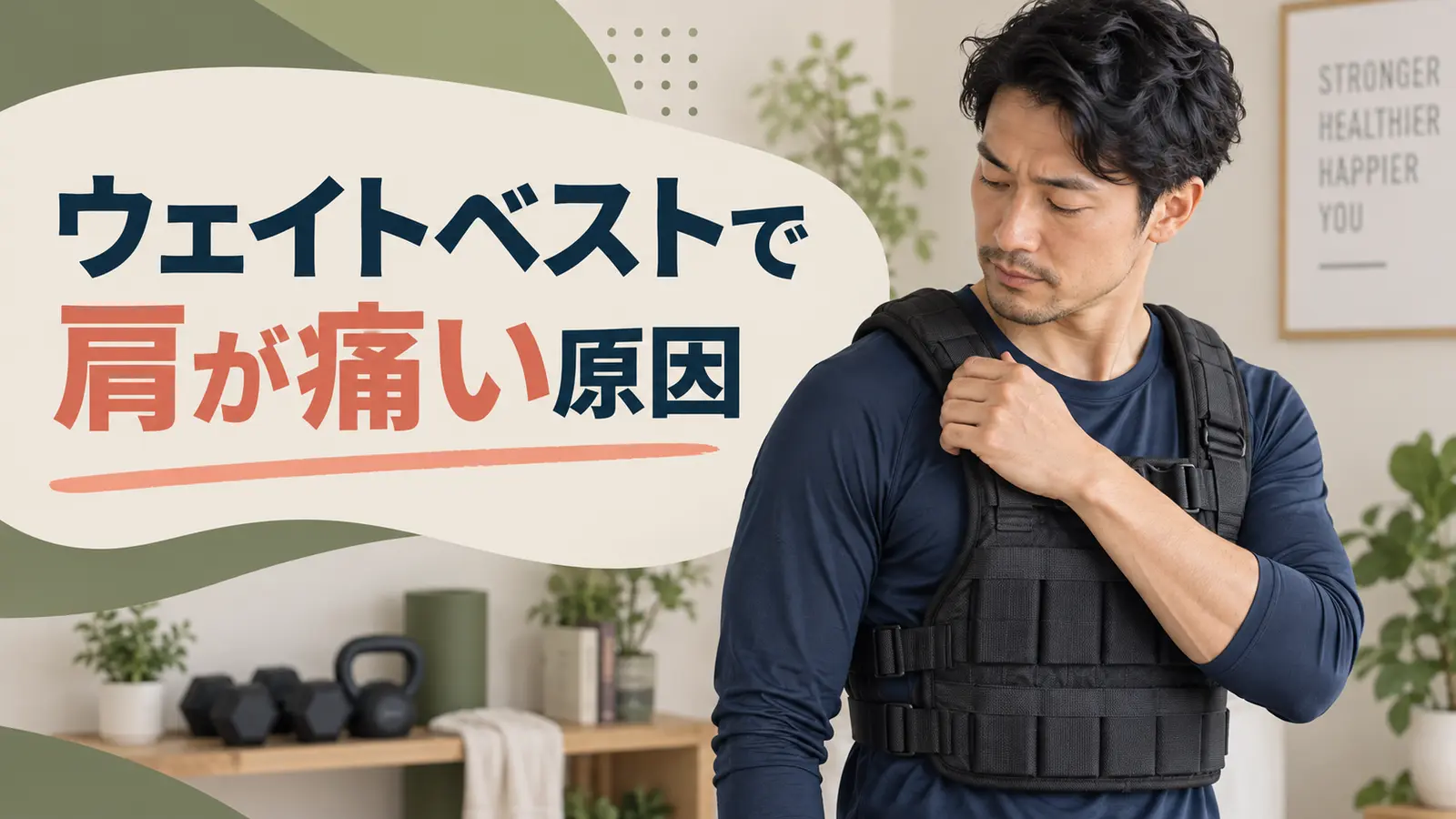ウェイトベストで肩が痛い原因