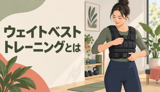 ウェイトベストトレーニングとは｜特徴・使い方・安全な始め方