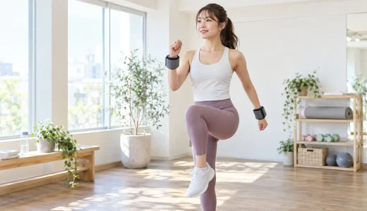 リストウェイトの有酸素運動での使い方｜強度・腕振り・時間の決め方