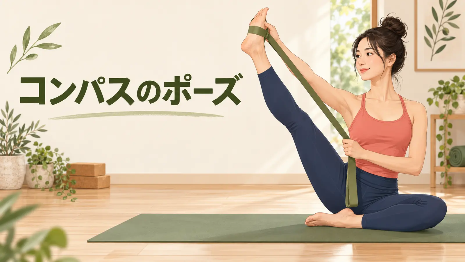 コンパスのポーズ コンパスのポーズの安全な基本フォーム