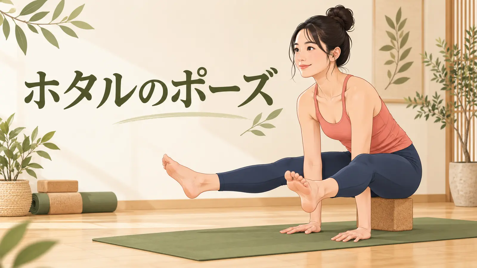 ホタルのポーズ ホタルのポーズの安全な基本フォーム