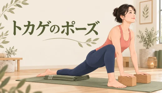 トカゲのポーズとは？股関節が硬い時のやり方・膝を守る調整