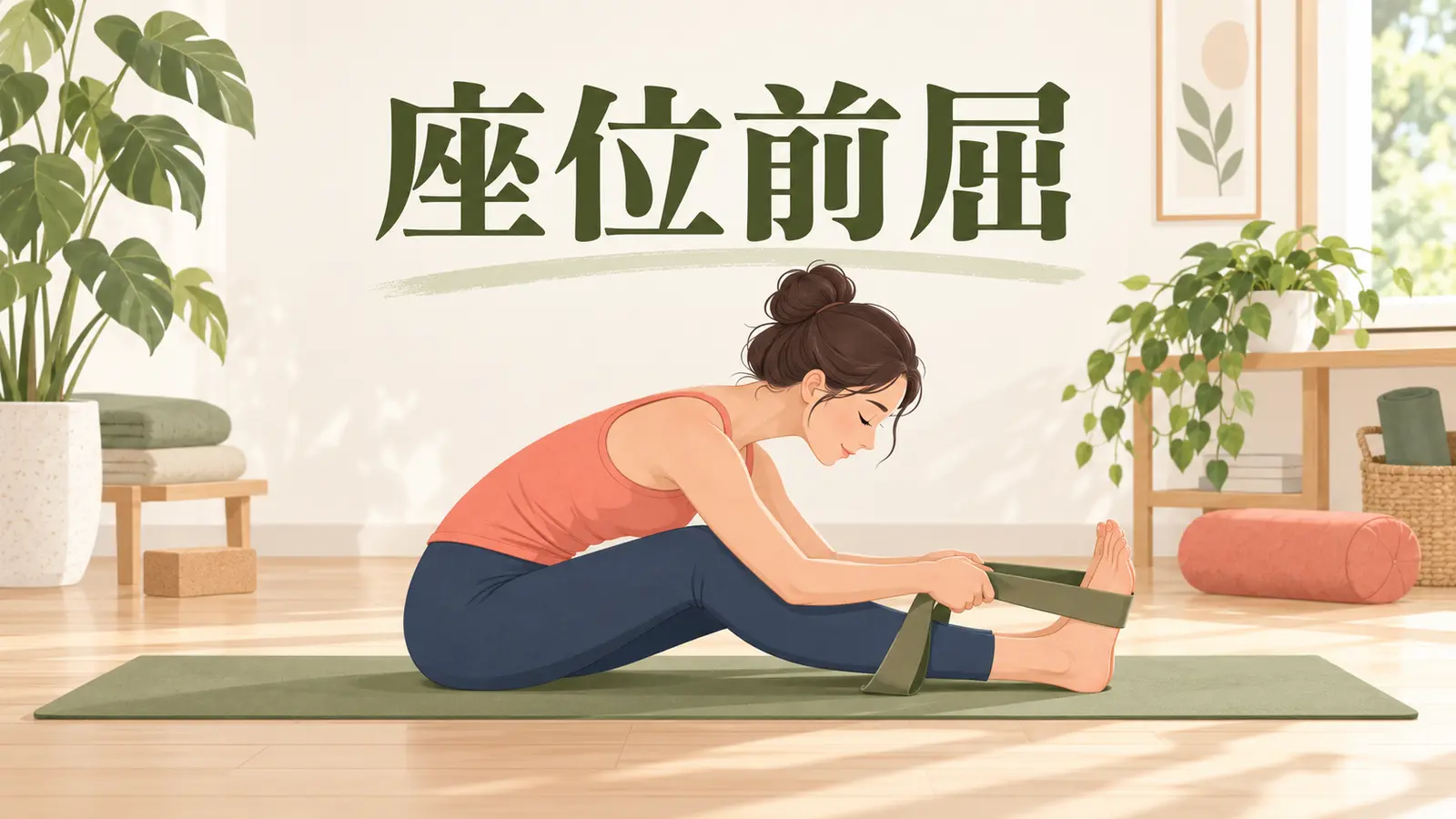 座位前屈の基本フォーム