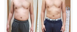 【画像】5キロ痩せると見た目はこのくらい変わる！ダイエット方法も伝授！